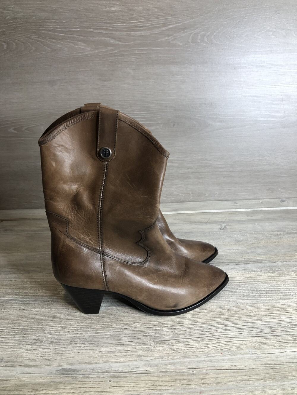 Frye June western boots womans 10